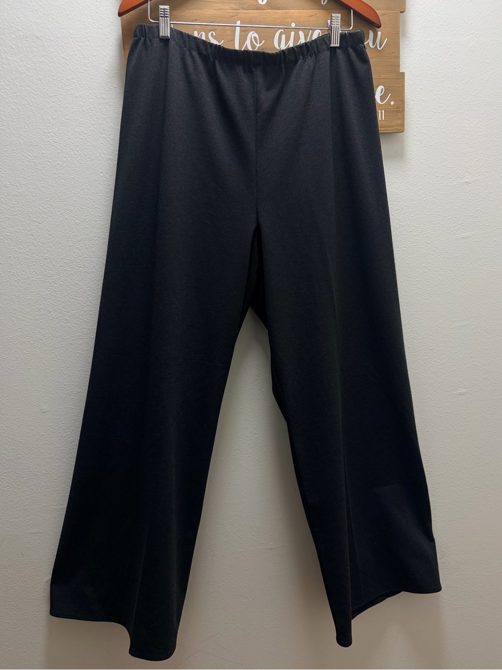 Magaschoni charcoal grey Wide-Leg Dressup Pants XL-NWT - Picture 3 of 9
